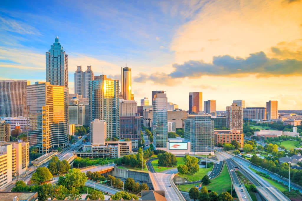 Downtown Atlanta skyline