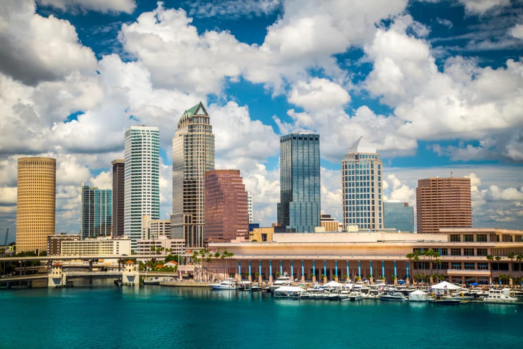 Tampa FL Skyline
