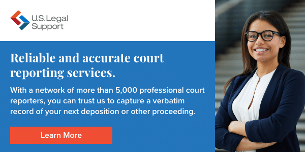 Court reporting services