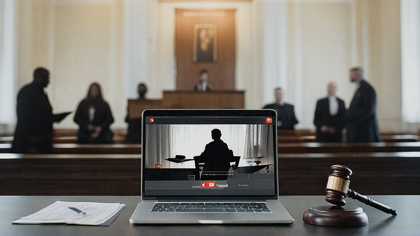 Hybrid court room